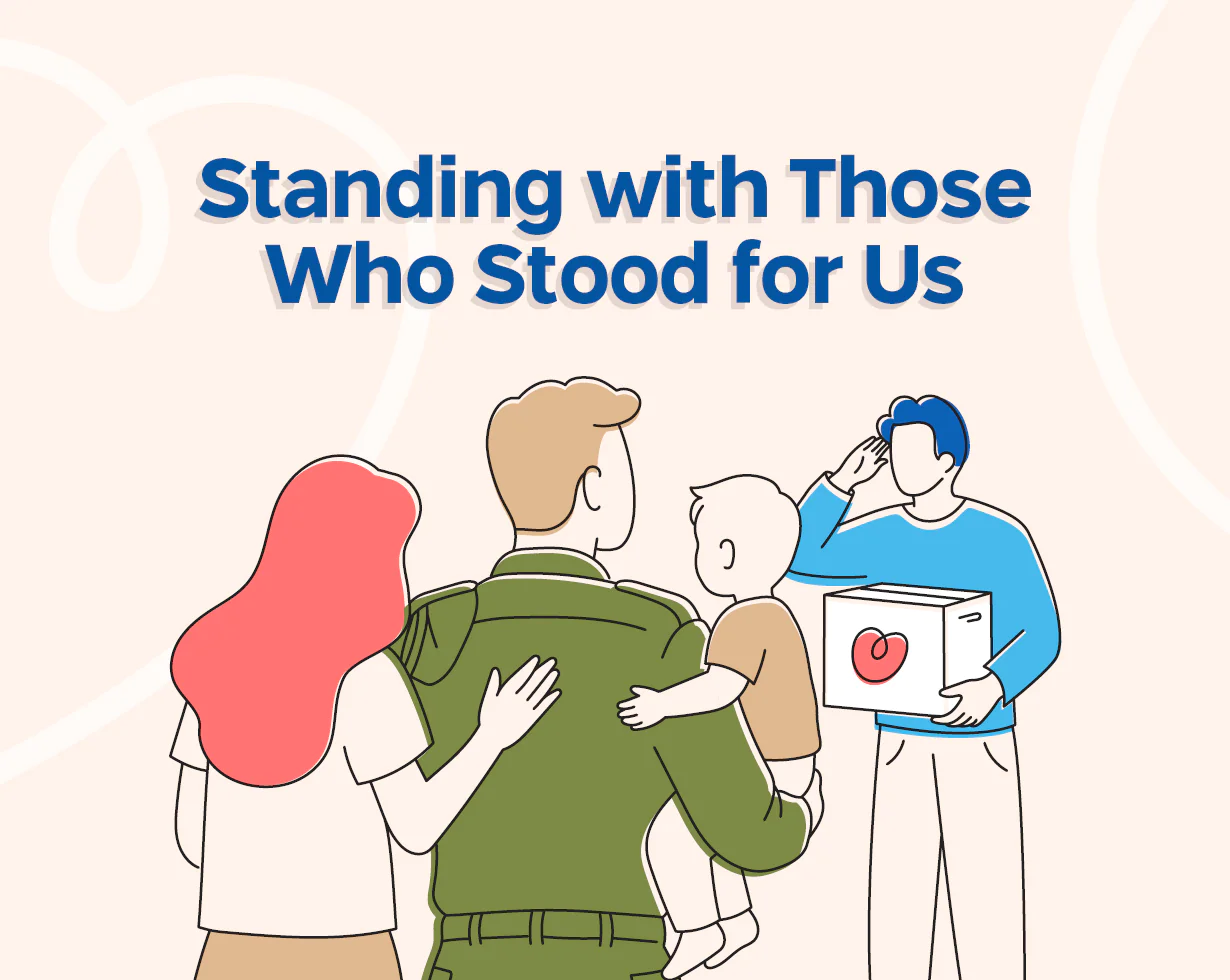 Standing With Those Who Stood For Us